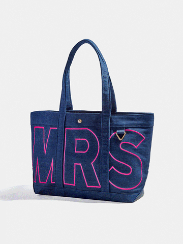Custom Alpha Tote - Dark Denim